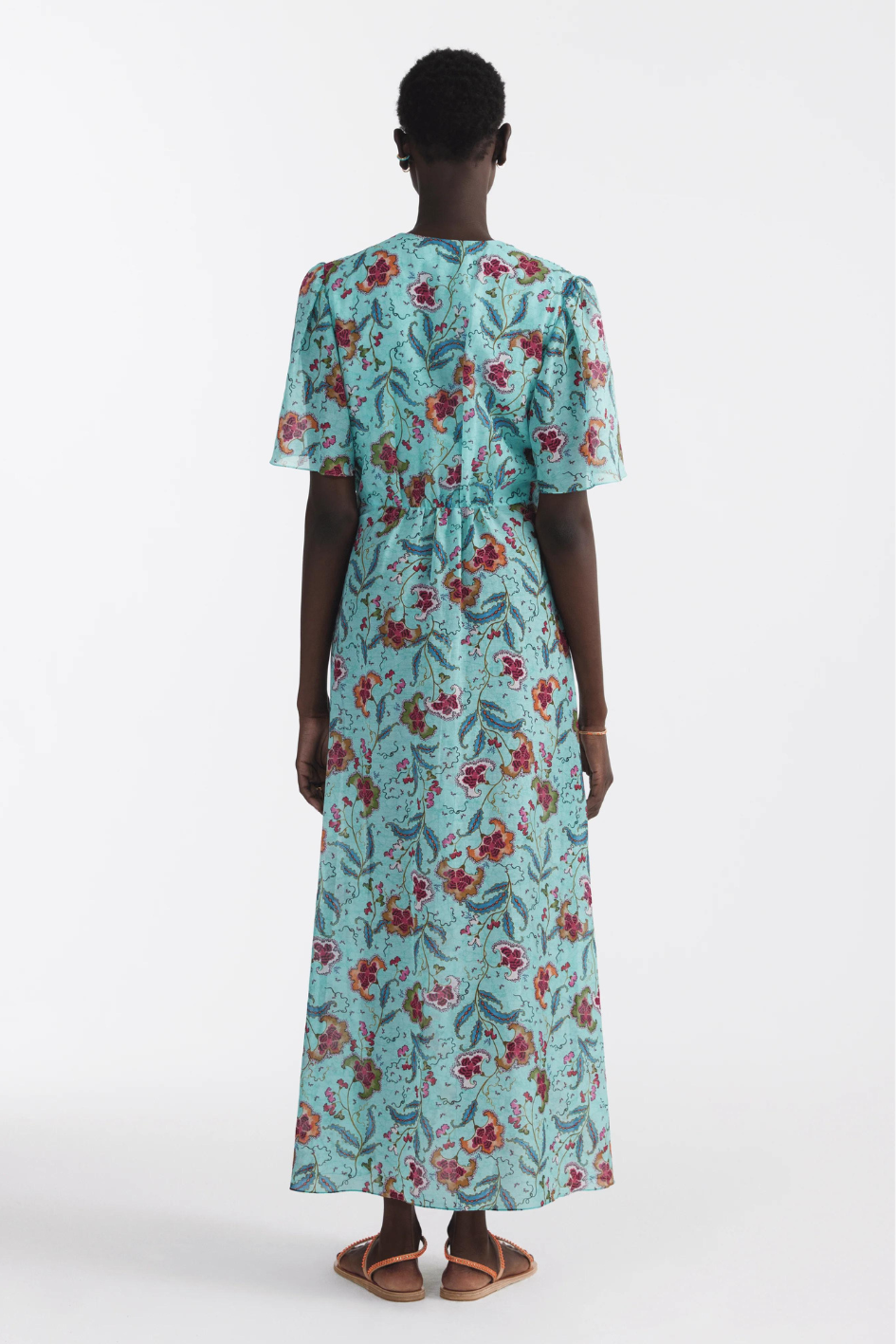 Emmy Dress in Delemare Teal