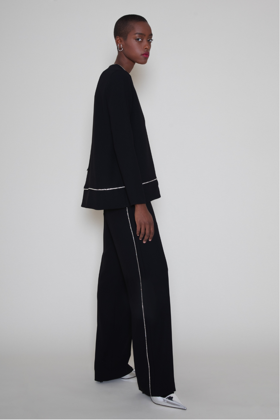 Pant with Sideline Sequin