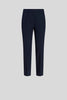 High Waist Cotton Trousers