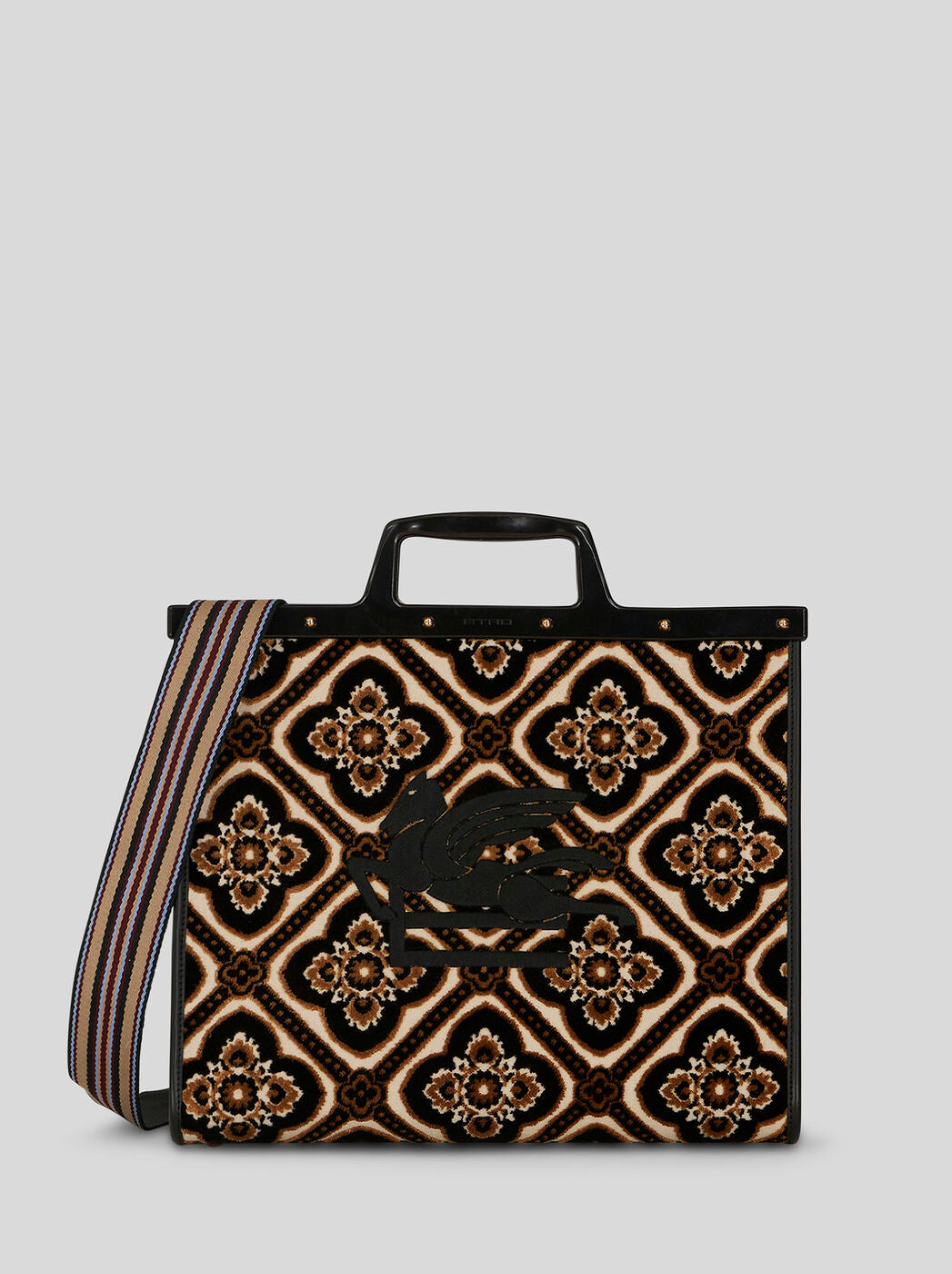 Medium Jacquard Love Trotter Bag