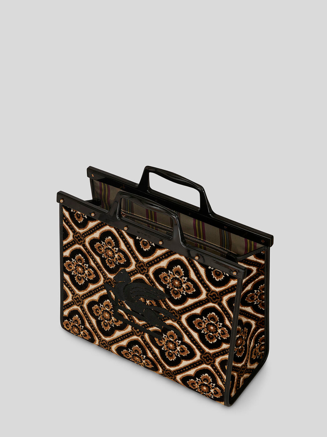 Medium Jacquard Love Trotter Bag