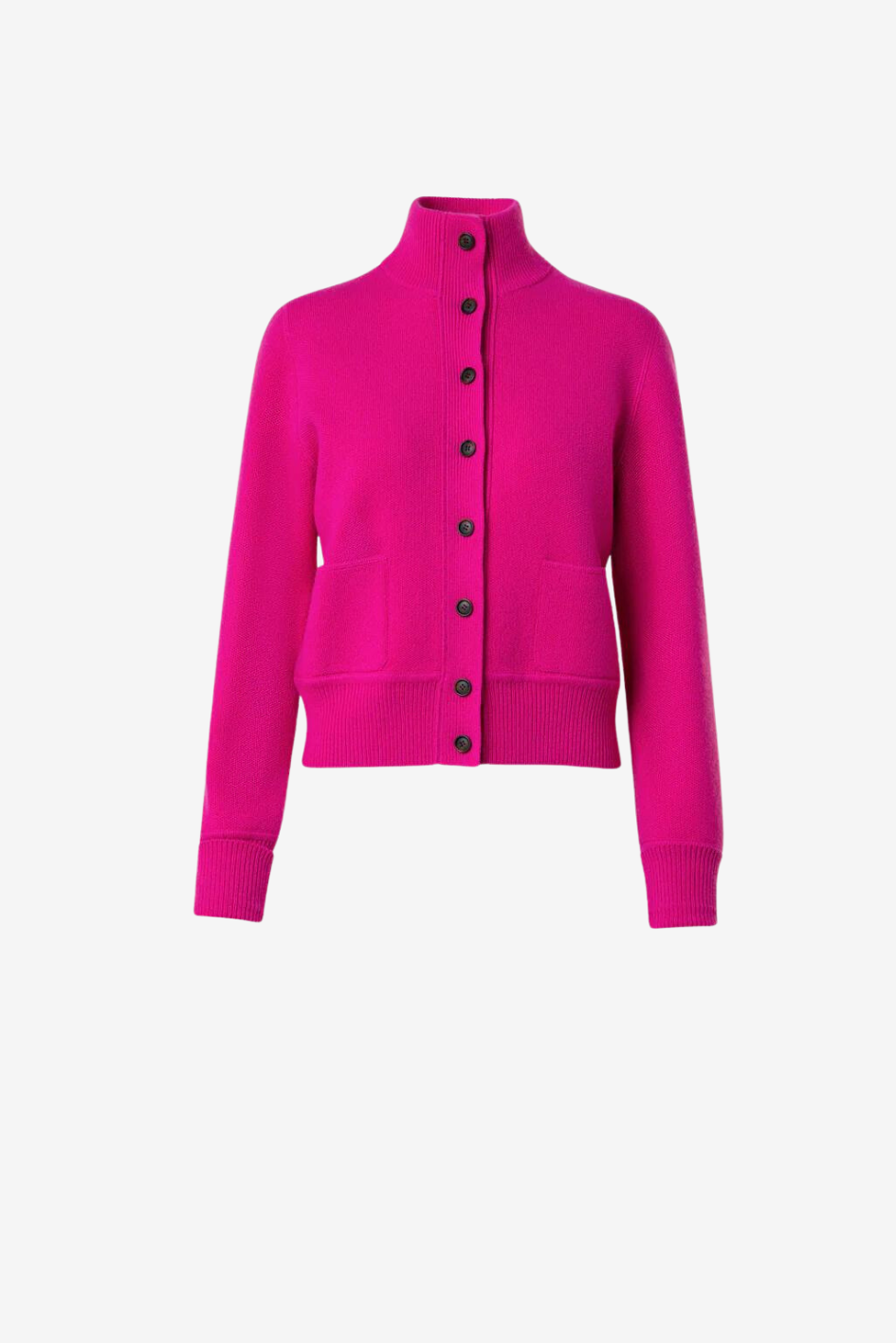 Strickjacke aus Kaschmir-Piqué