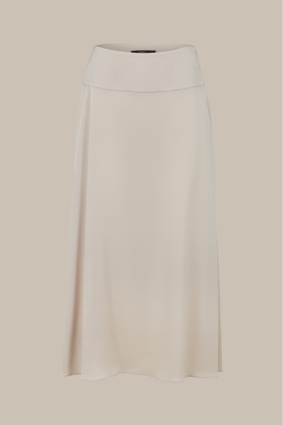 Crêpe-A-Linien Rick in Midi-Länge