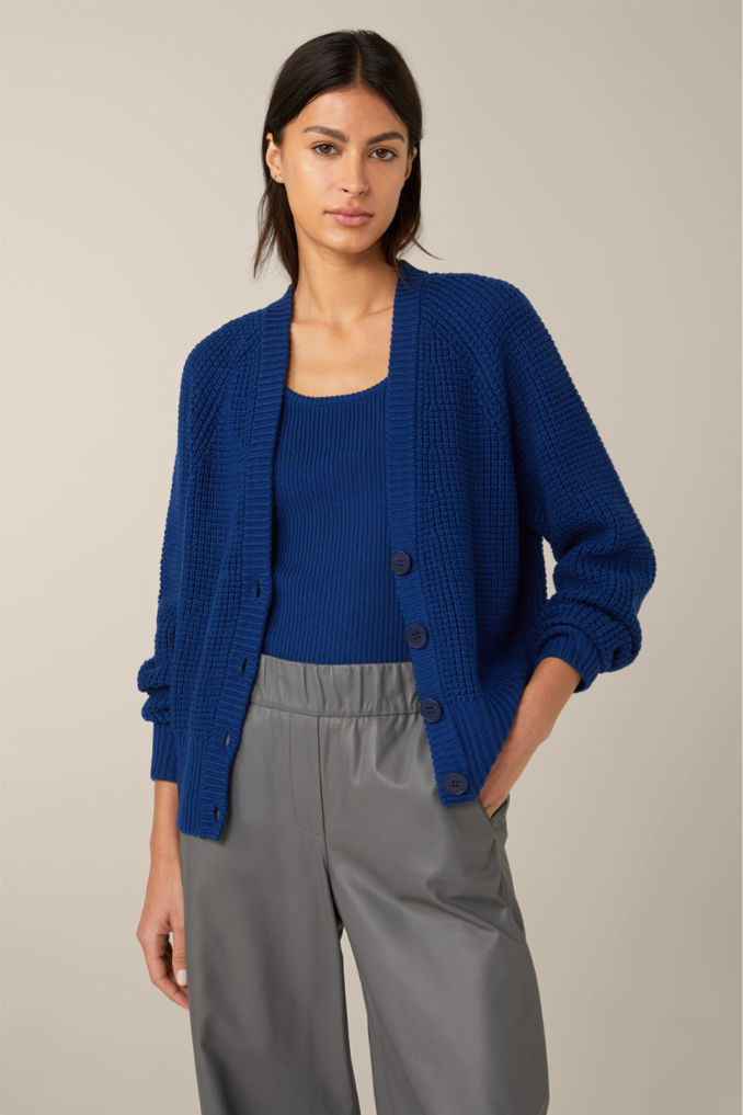 Merino-Strick-Cardigan