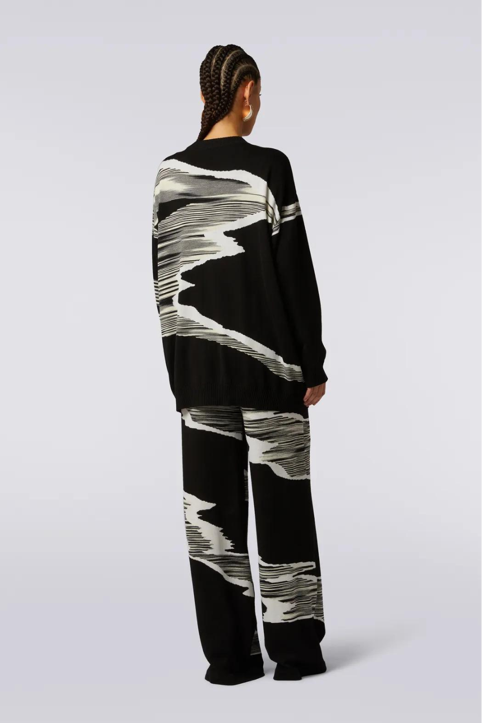 Light Knit Cardigan with V-Neckline