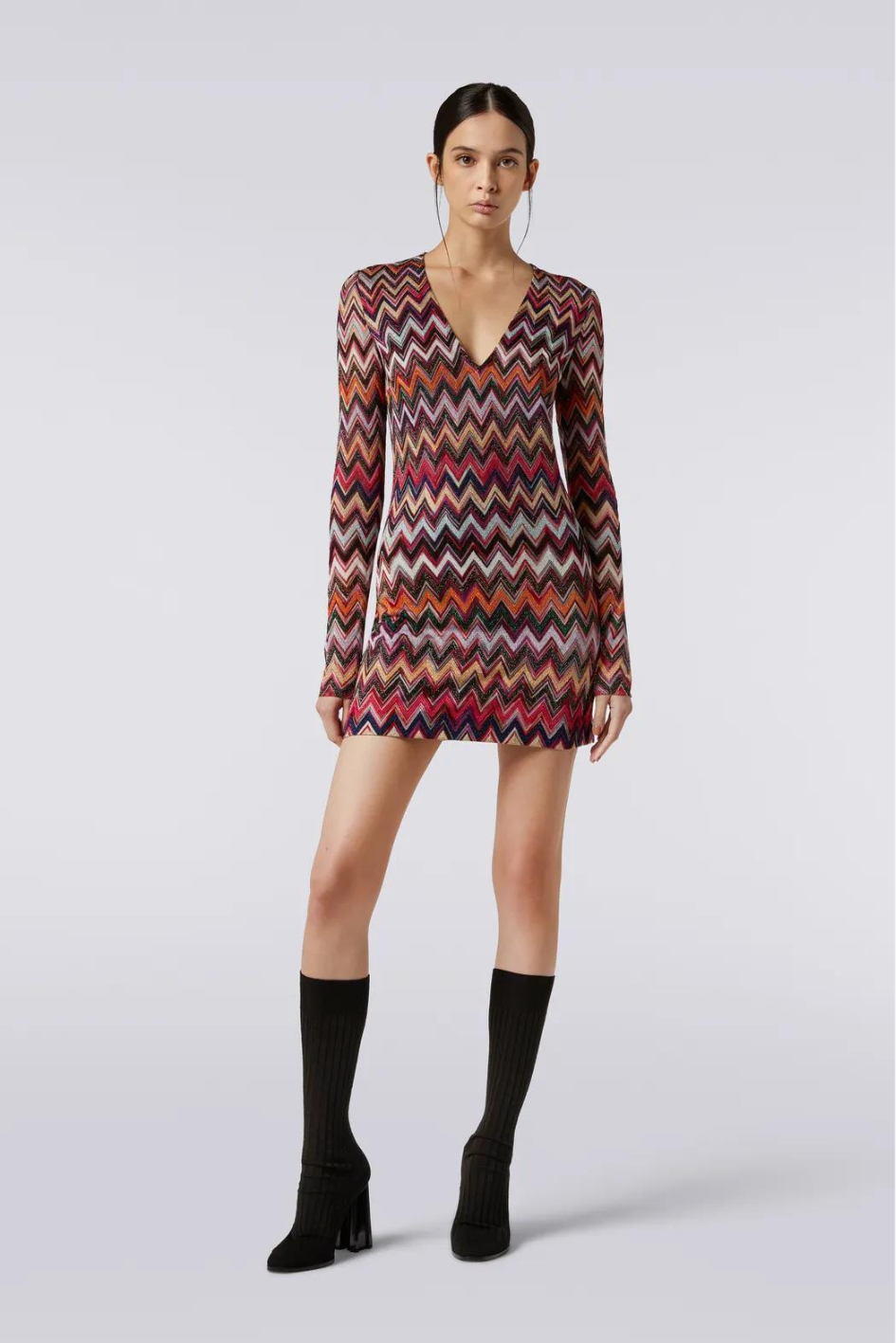 Light Lamé Knit Dress