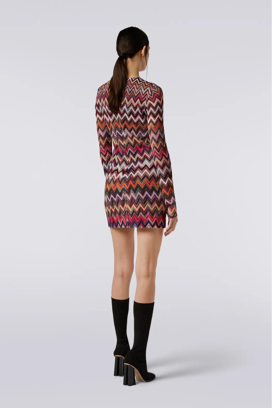 Light Lamé Knit Dress
