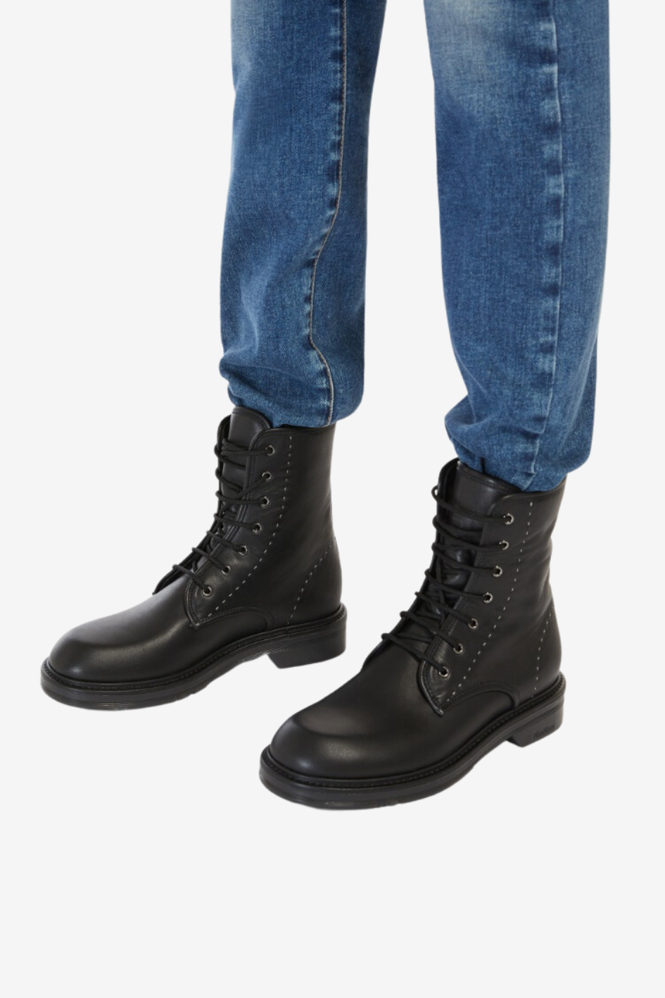 Stiefelette aus Leder