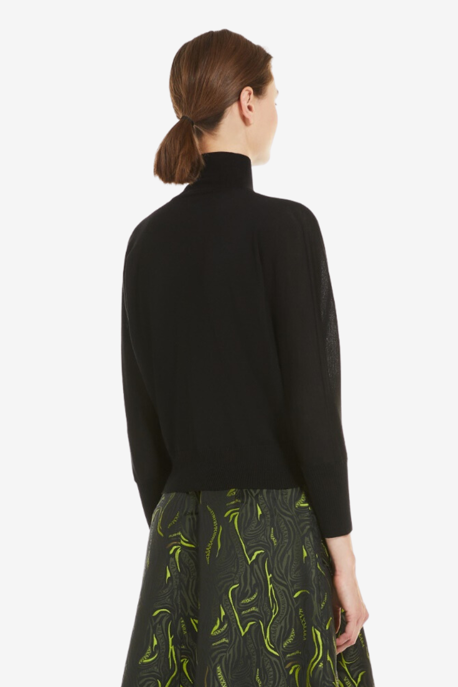 Leichter Rollkragenpullover aus Wolle