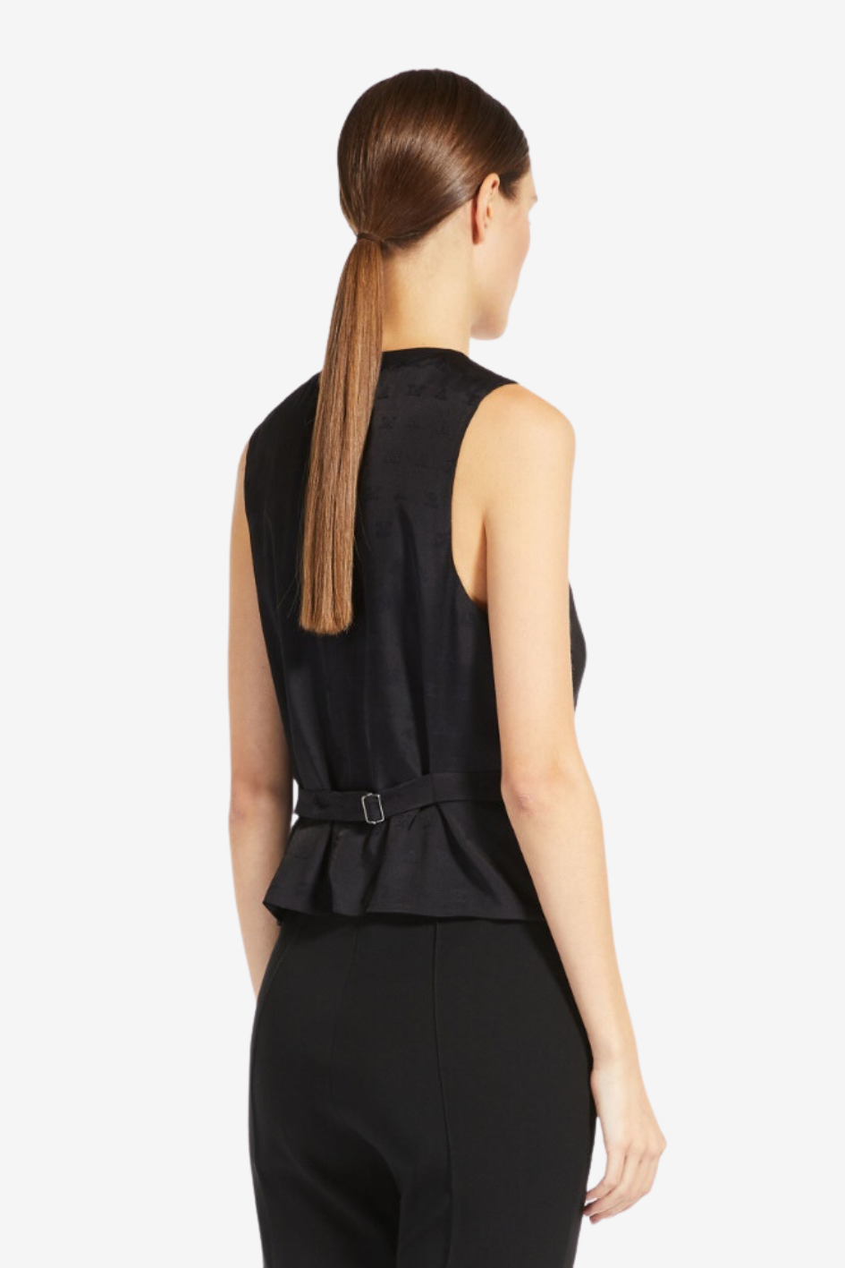 Weste aus Jersey mit V-Ausschnitt