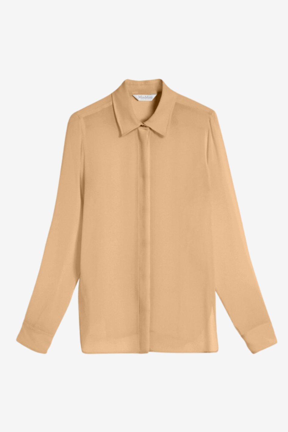 Hemdbluse aus Seidengeorgette