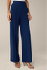 Crêpe Palazzo Hose in Blau