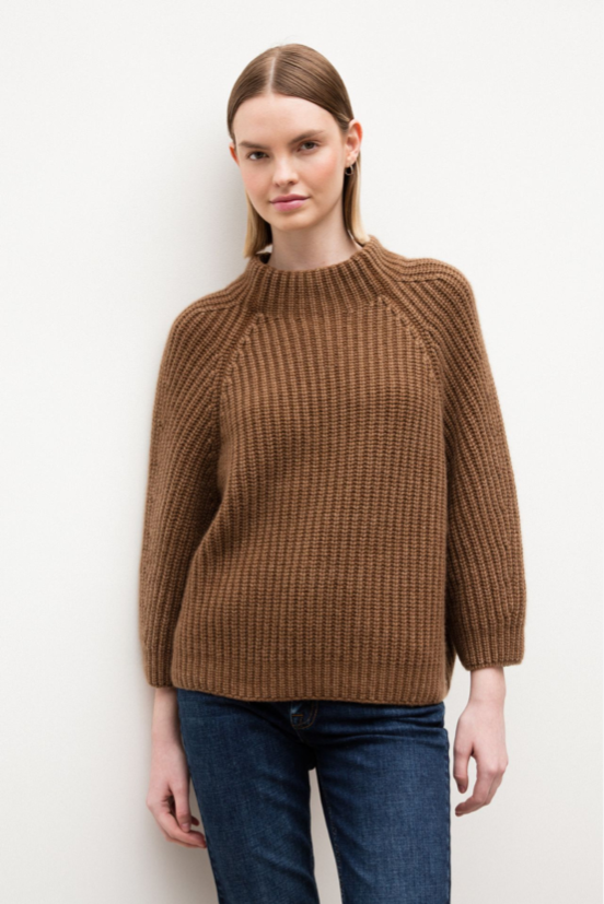 Stonewashed Cashmere Pullover