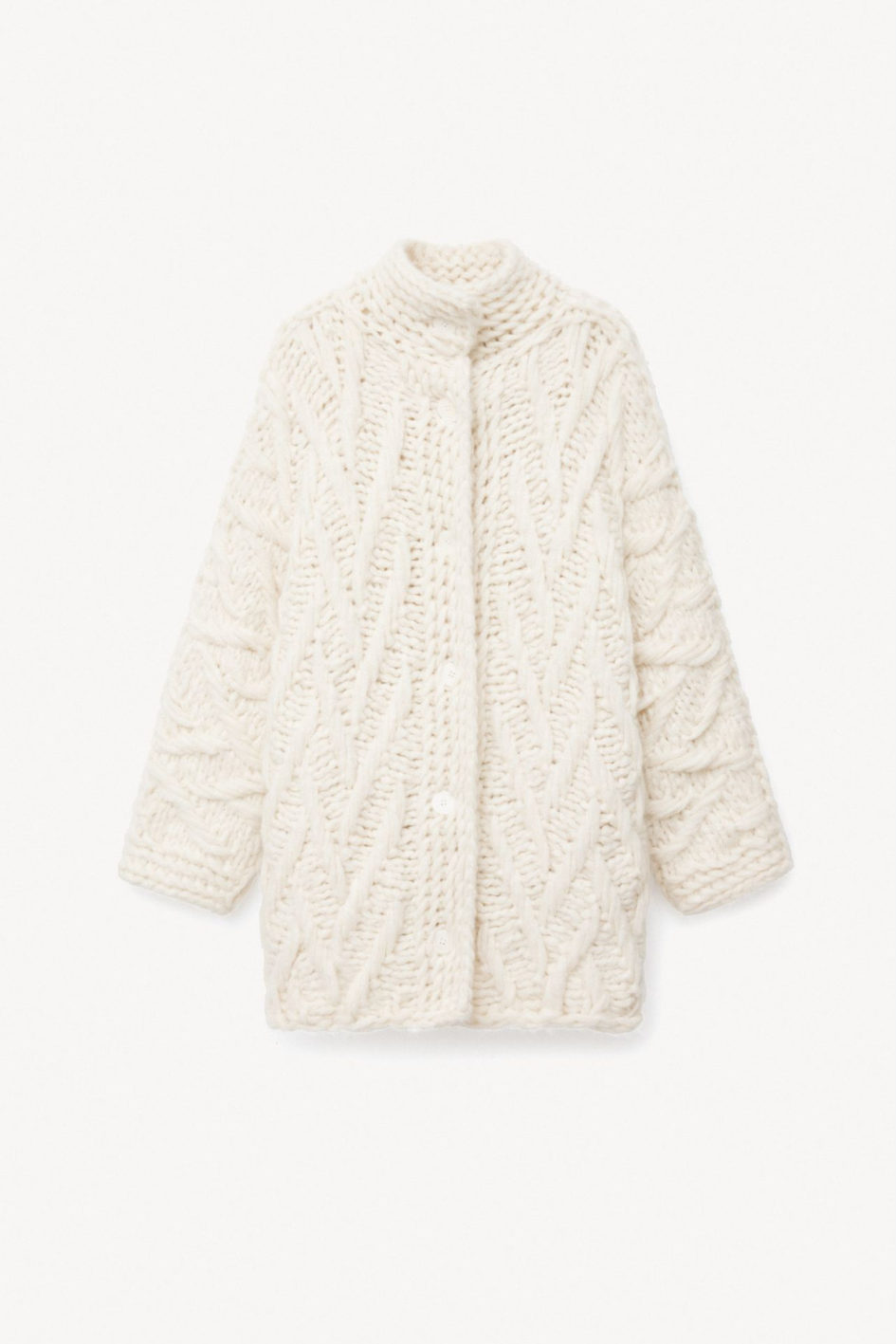 Handstrick Cashmere Kurzmantel