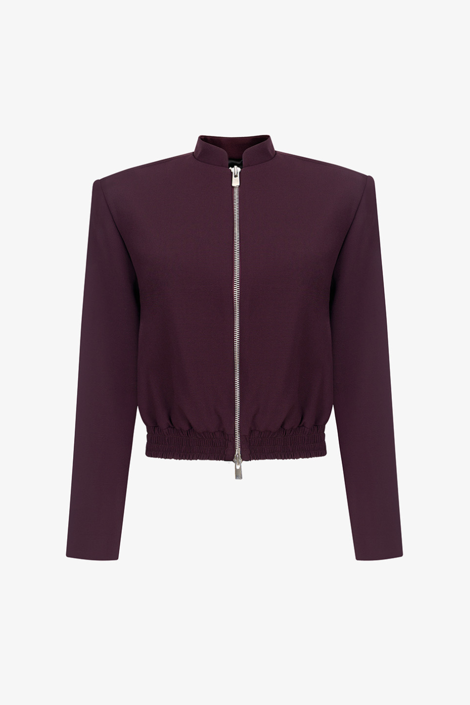 Laki Short Wool Bomber Jacket