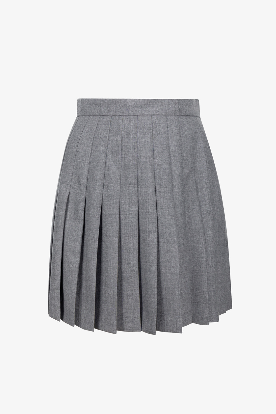 Bonnie Plissee Wool Skirt