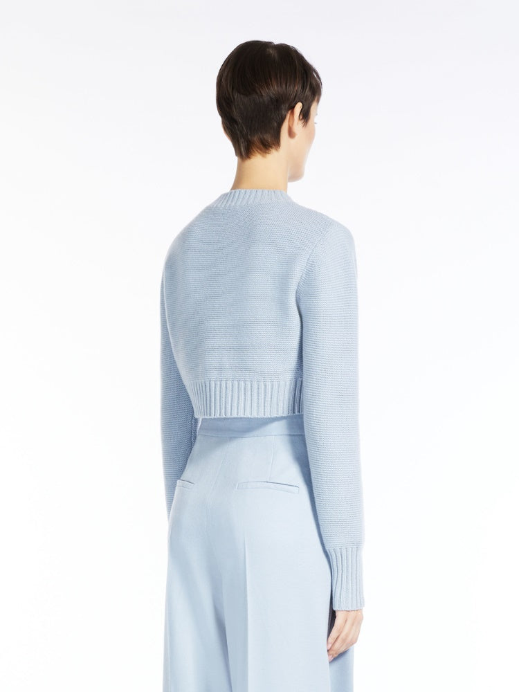 Cropped-Pullover aus Kaschmir