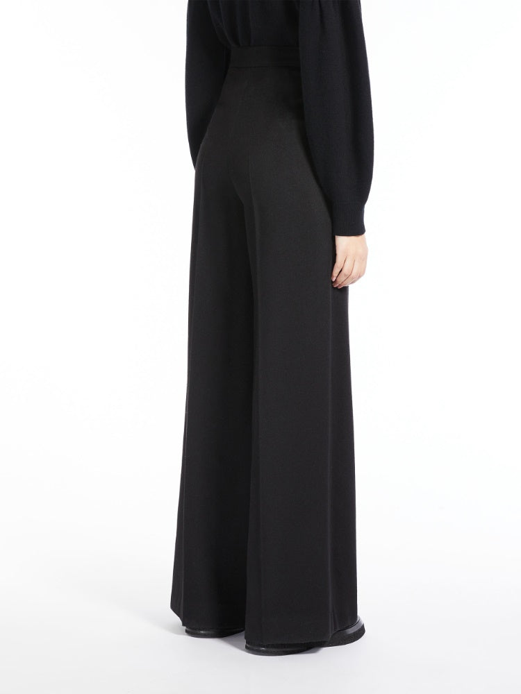 Weite Hose aus Kamelhaar