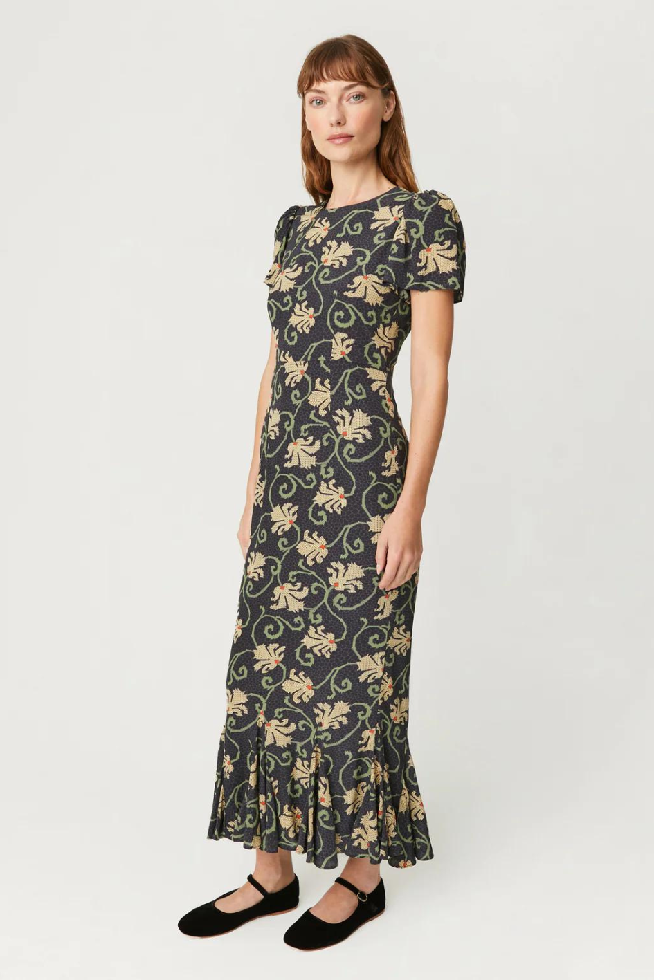 Lulani Dress with puffed Sleeves