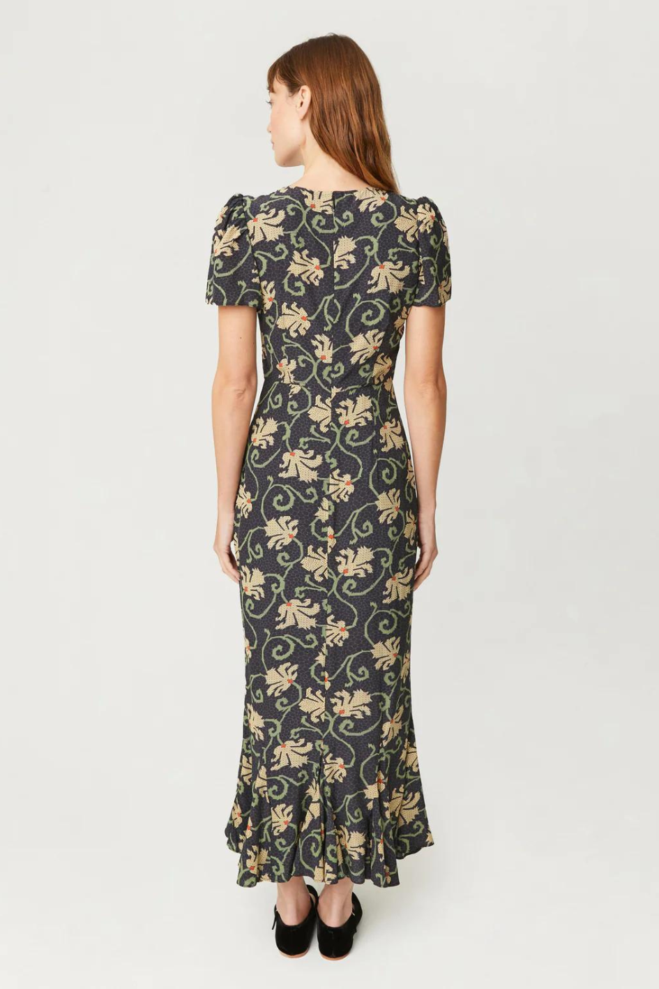 Lulani Dress with puffed Sleeves