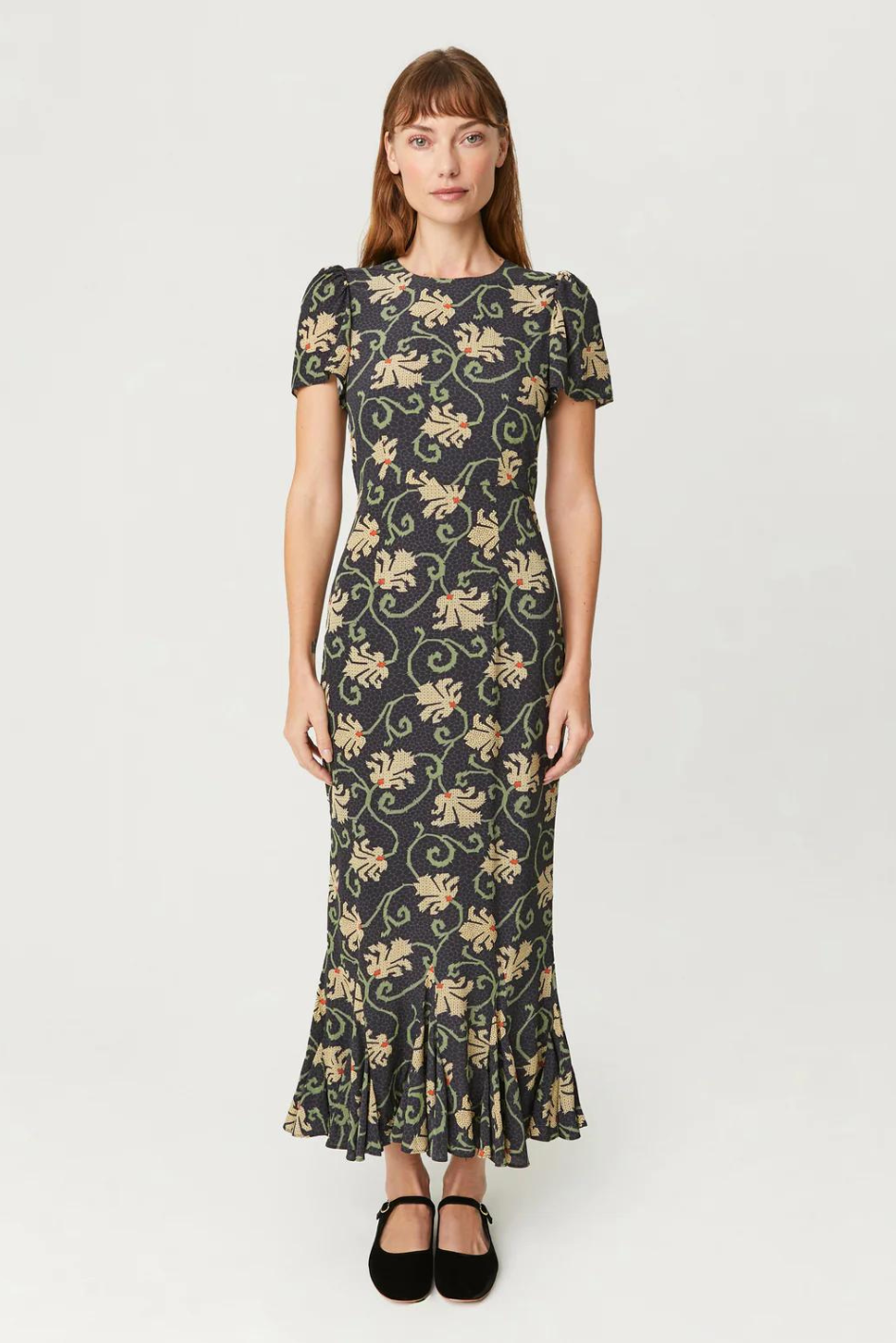Lulani Dress with puffed Sleeves