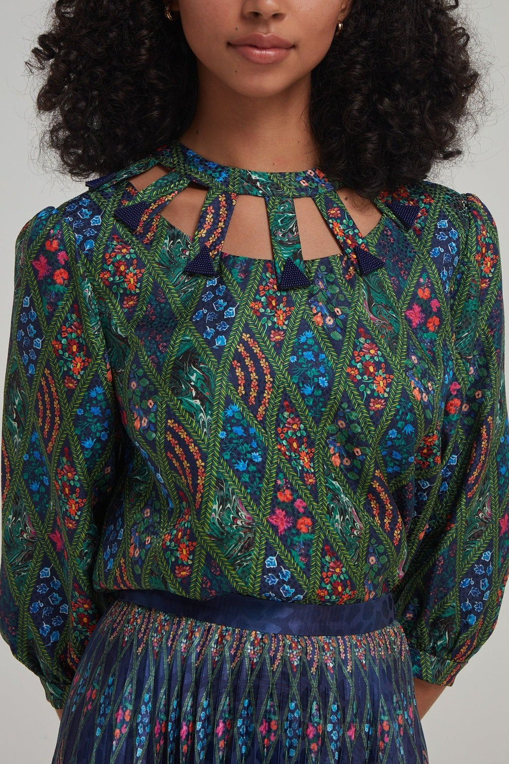 Gianna Blouse with Print