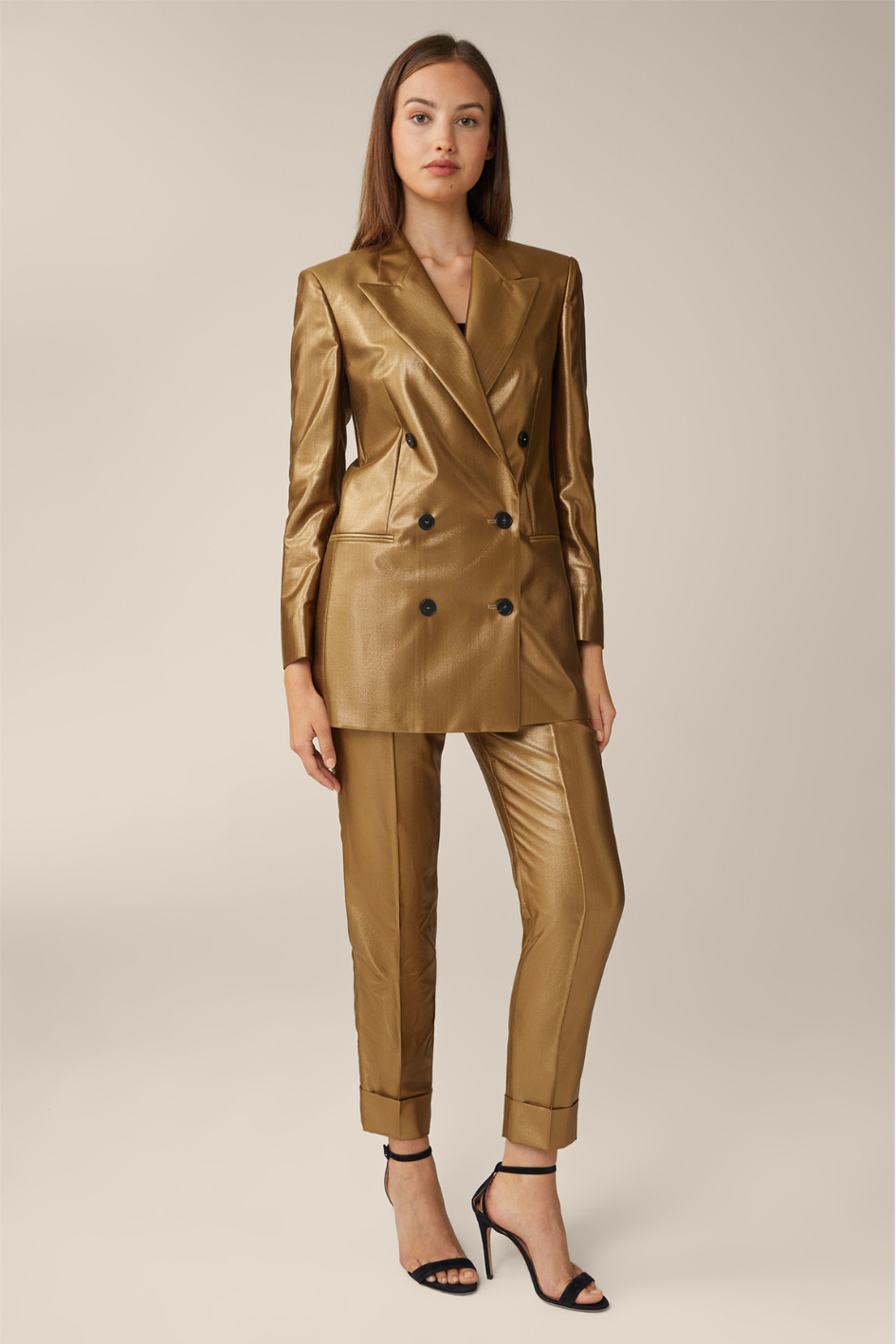 Doppelreiher Blazer Gold