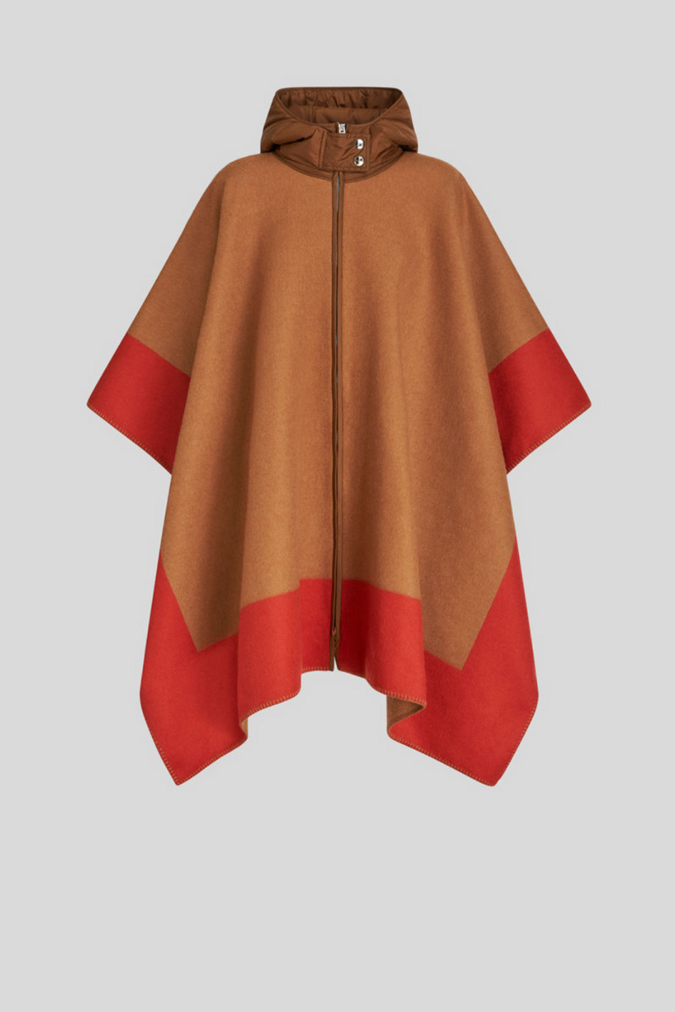 Hooded Cape with Logo