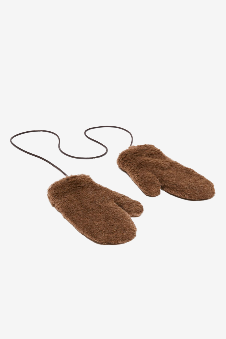 Fäustlinge aus Teddy-Stoff