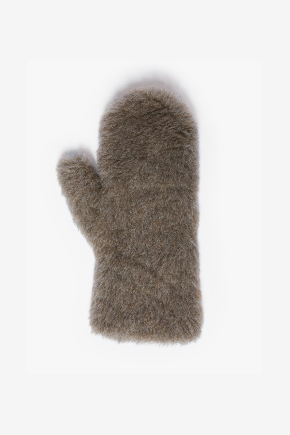 Fäustlinge aus Teddy-Stoff