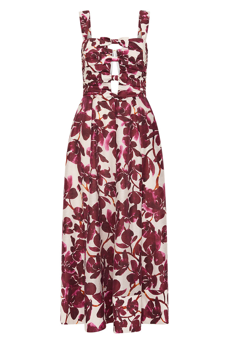 Nerissa Strap Midi Dress