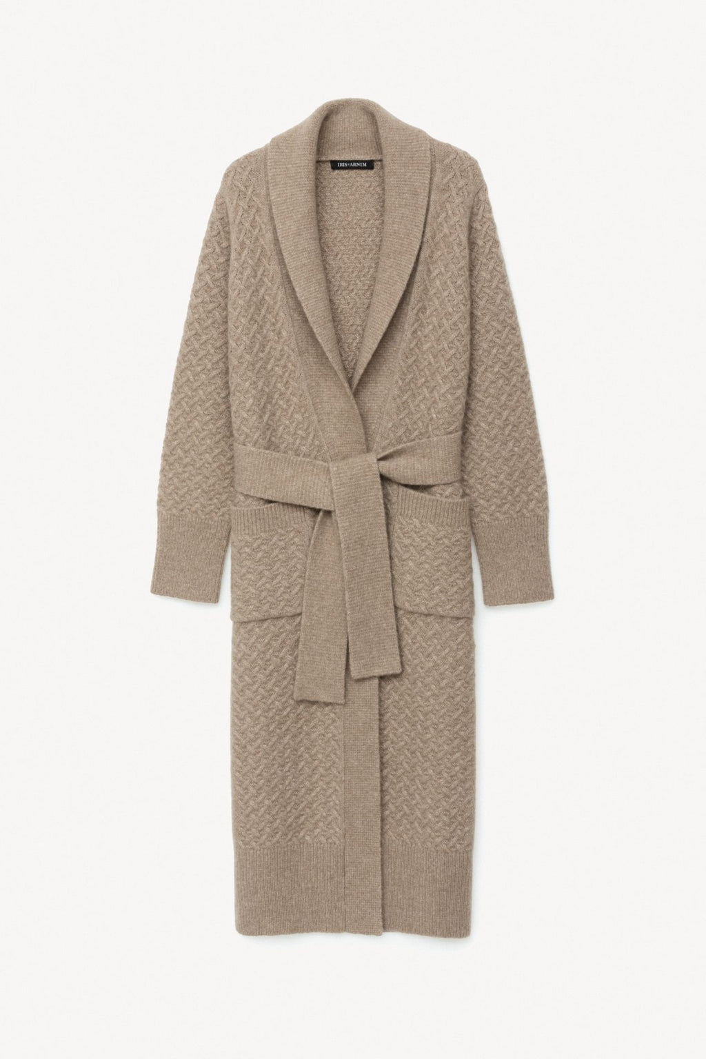 Sapphira Cashmere-Seide Mantel