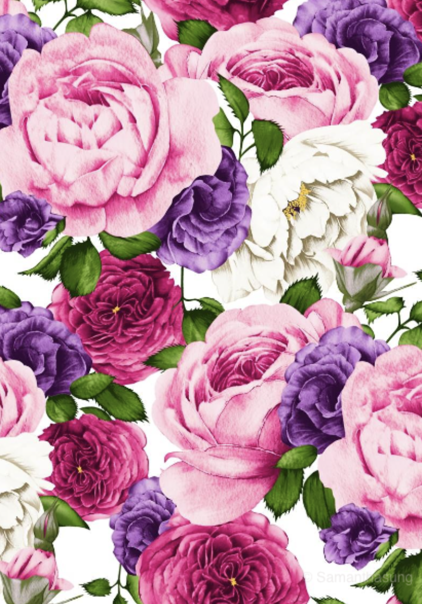 Eden Rose Wallpaper Dress