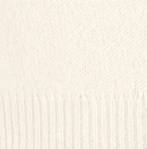 Cropped Knit Pullover with Ribbed Cuffs