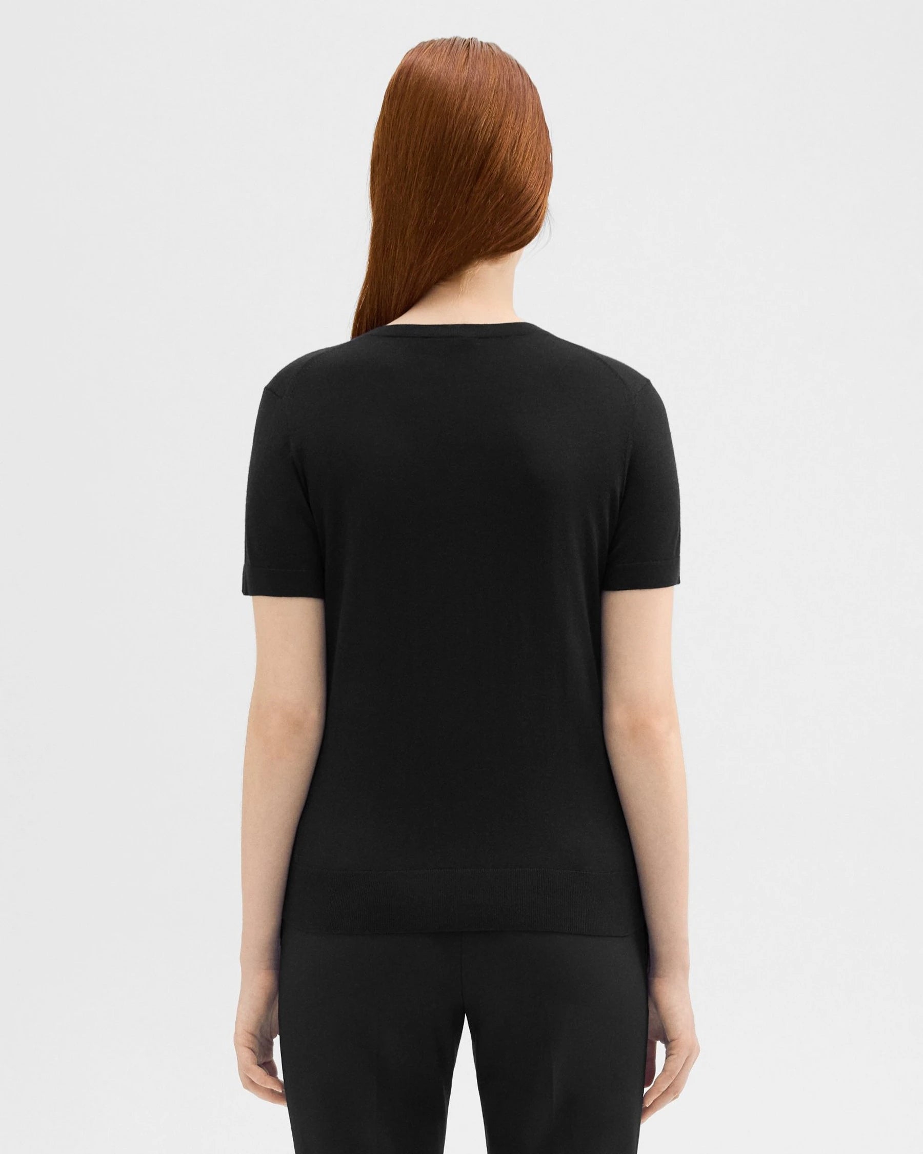 Black Wool Shirt