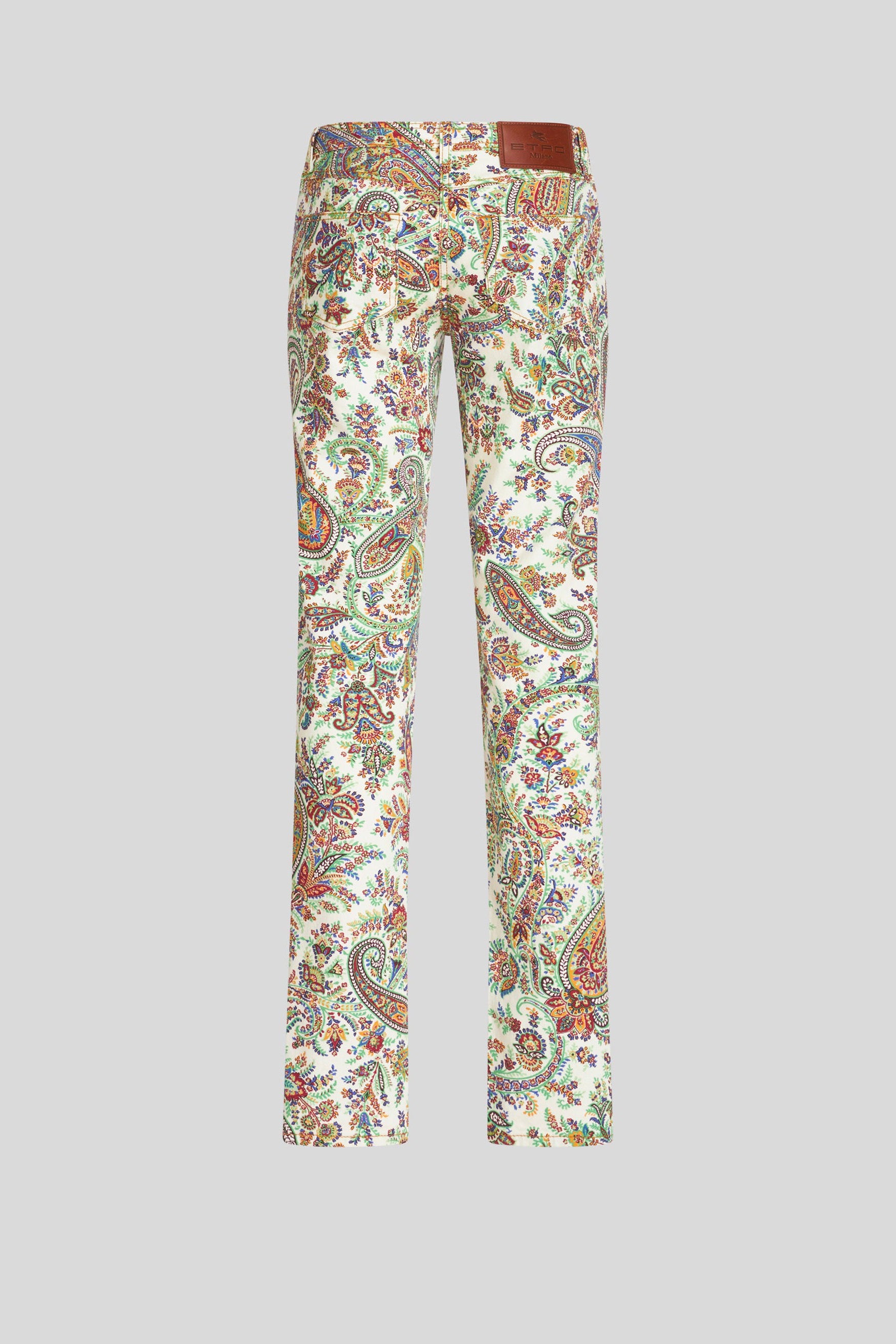 Slim Denim with Paisley