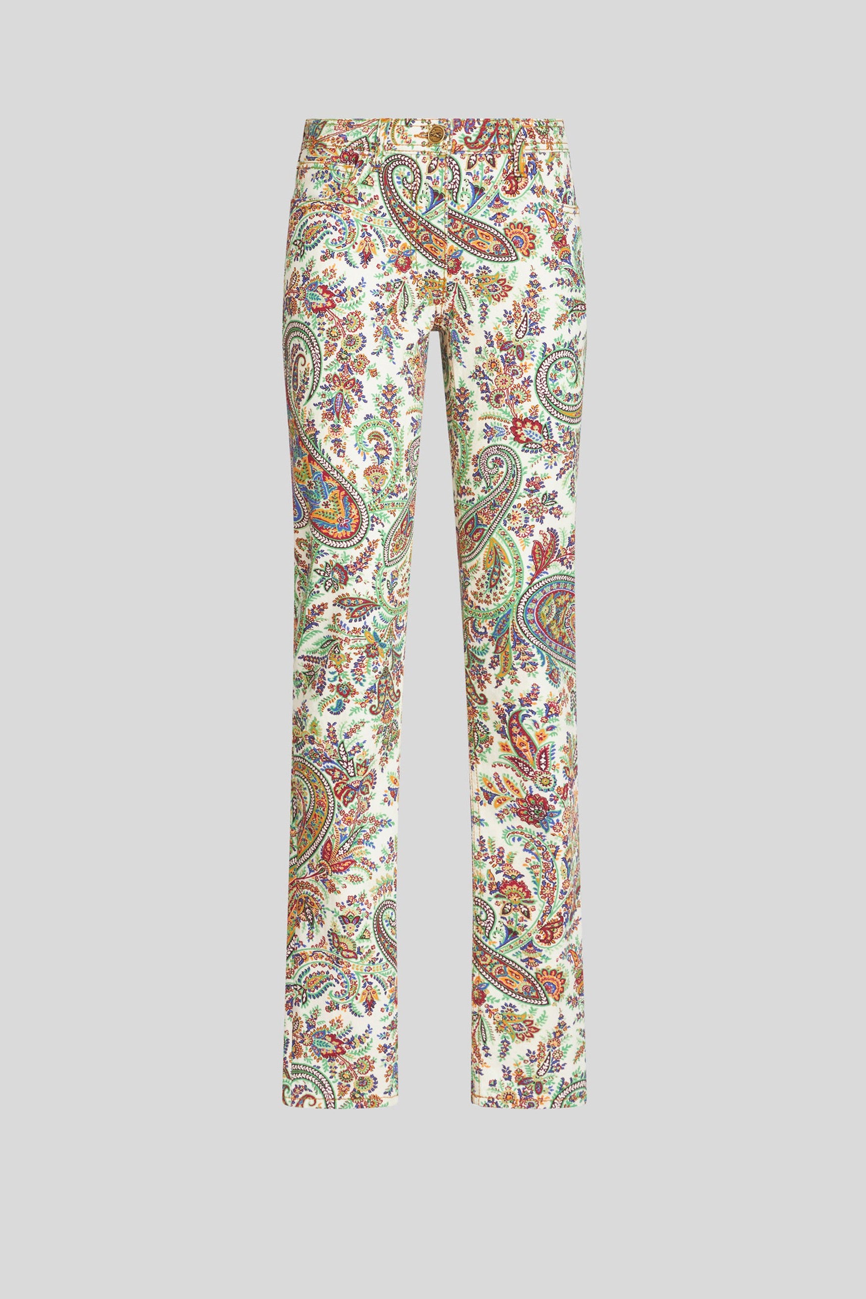 Slim Denim with Paisley