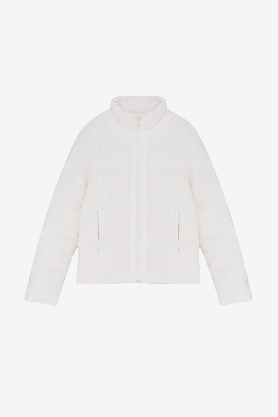 Veste with Stand-Up Collar