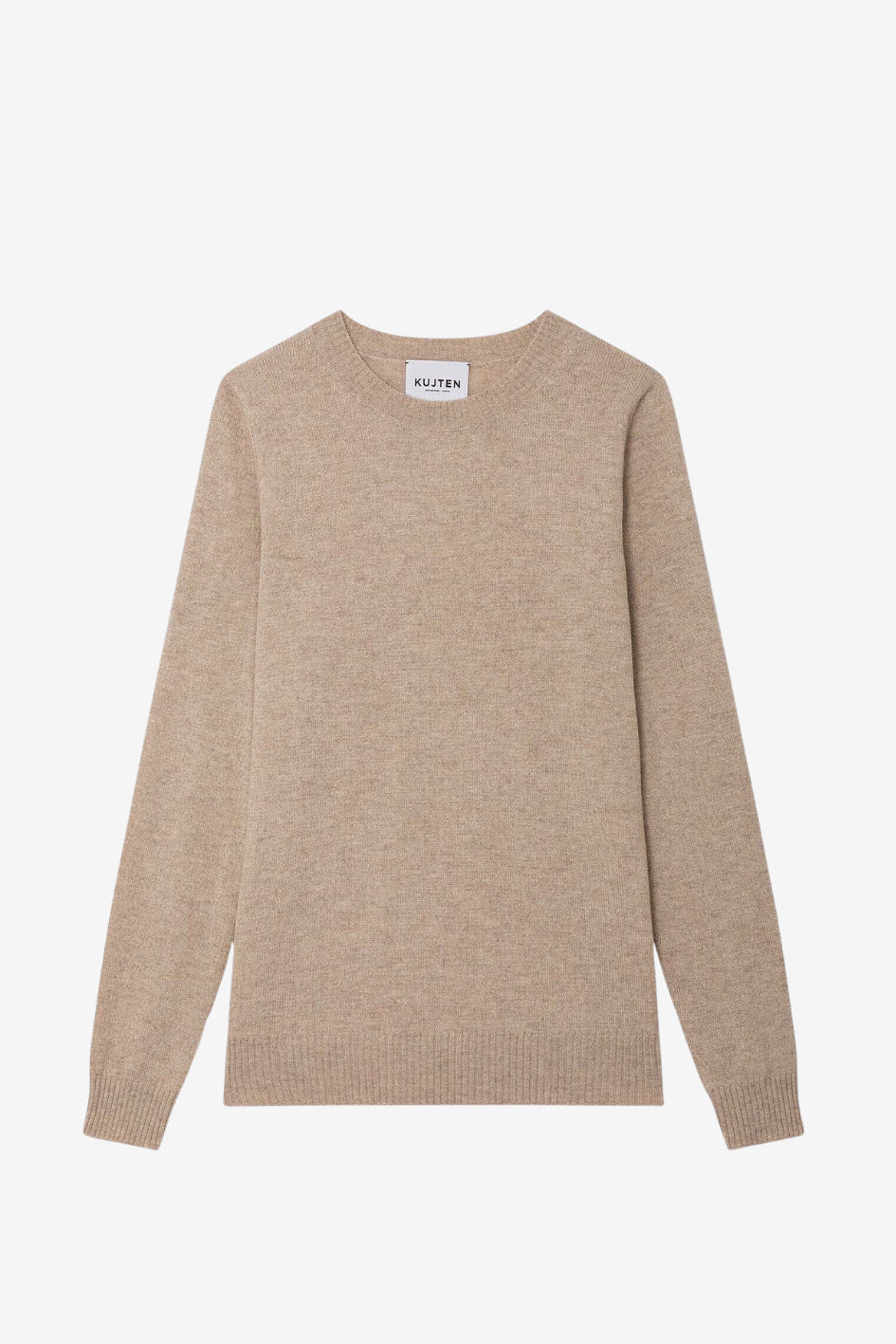 Long Sleeve Round Neck Cashmere Sweater