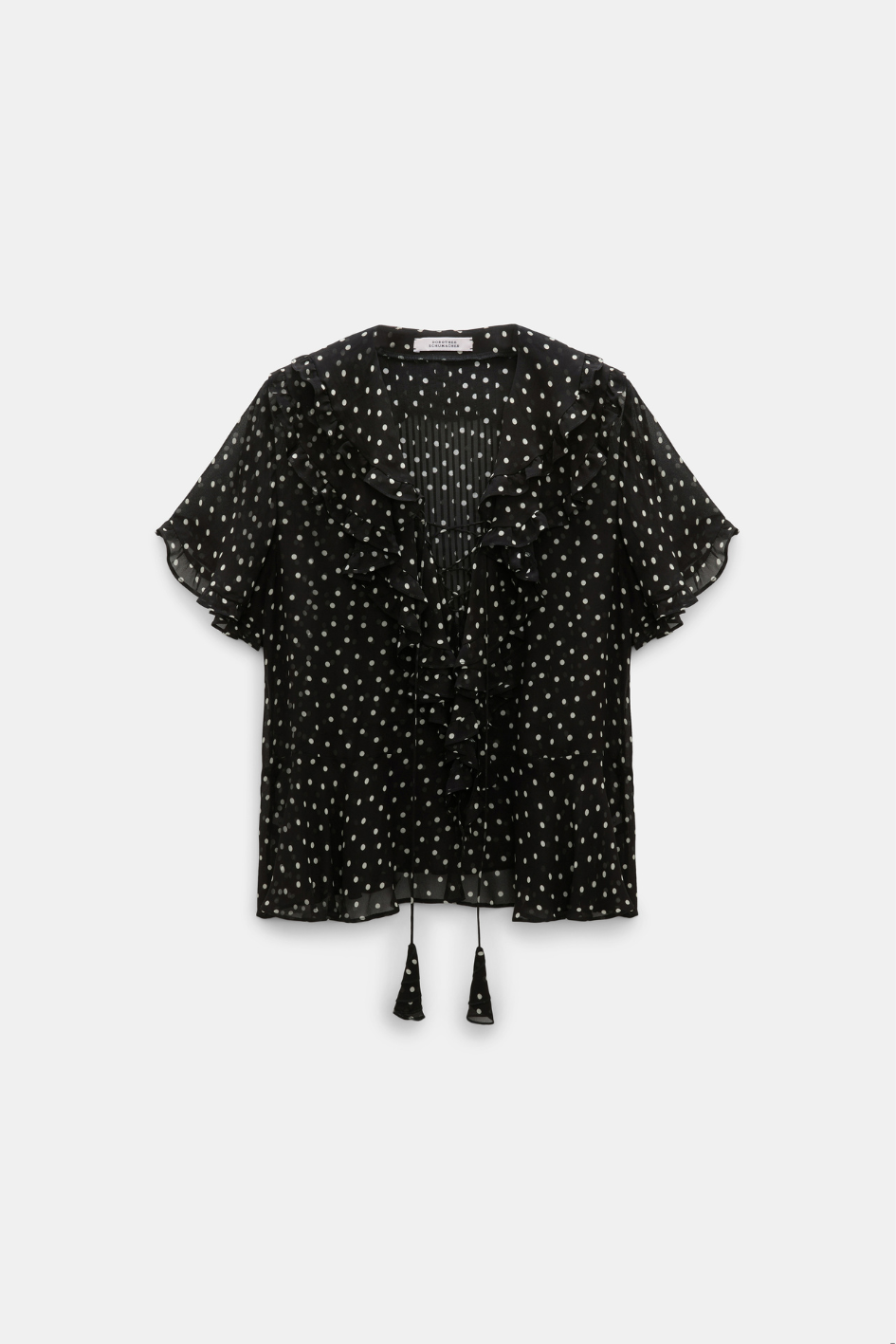 Dancing Dots Blouse short Sleeve