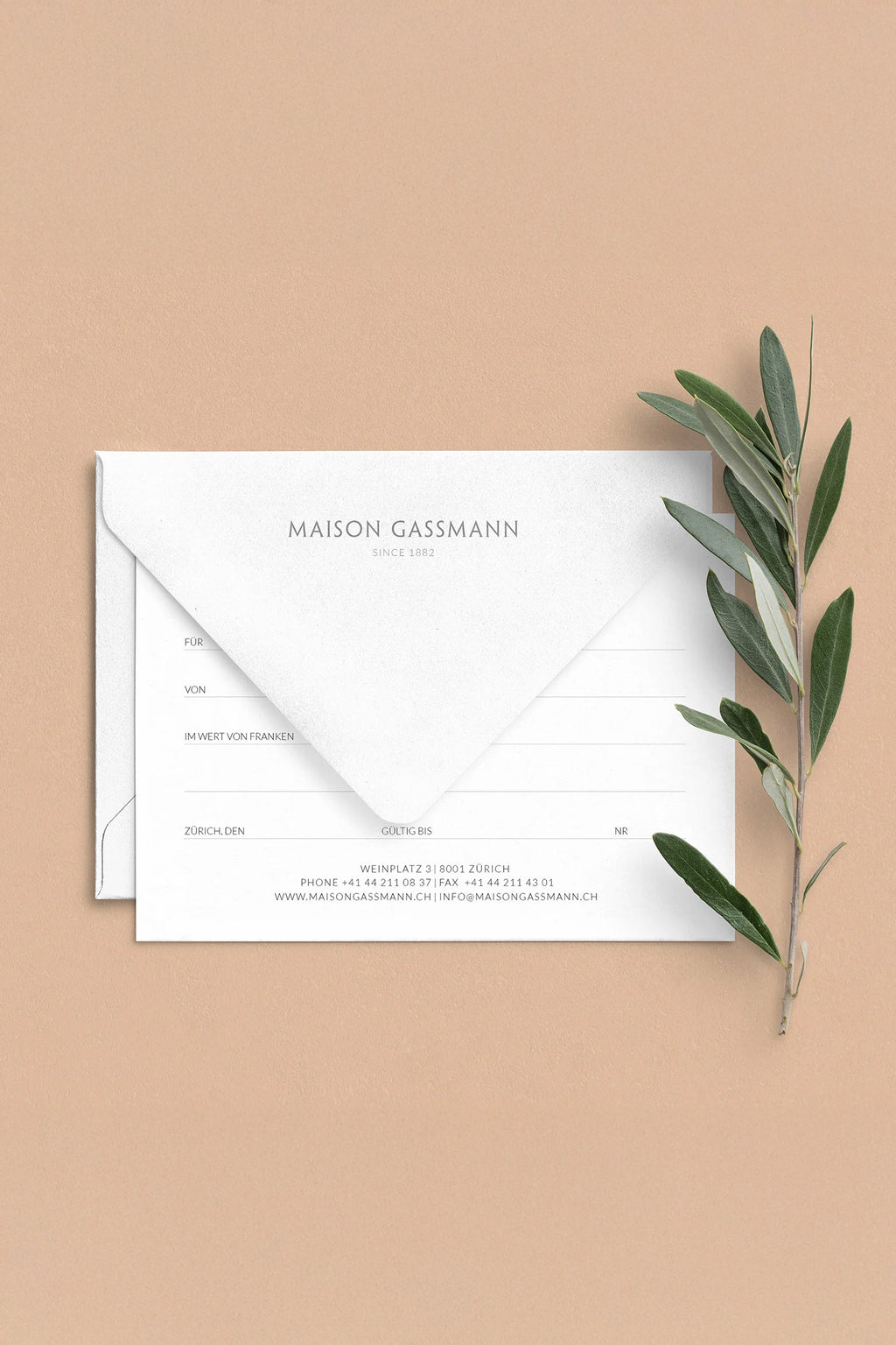 Maison Gassmann Gift Card