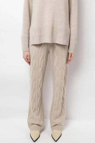 Cable Knit Trousers