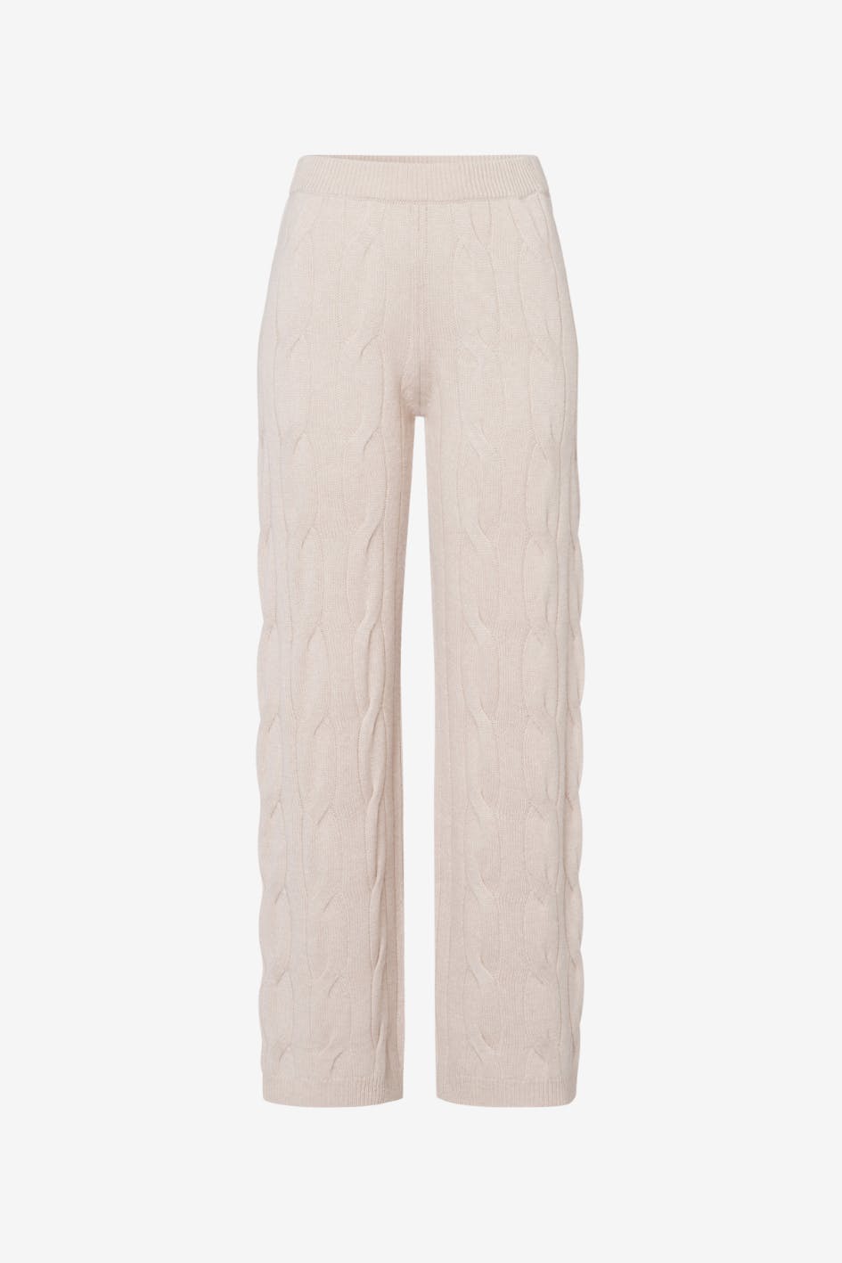 Cable Knit Trousers