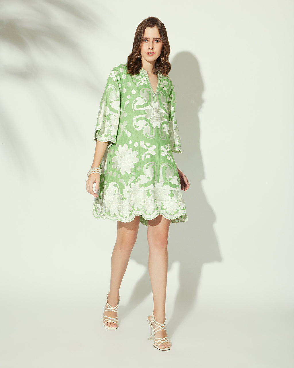 Apple Lea Linen Dress