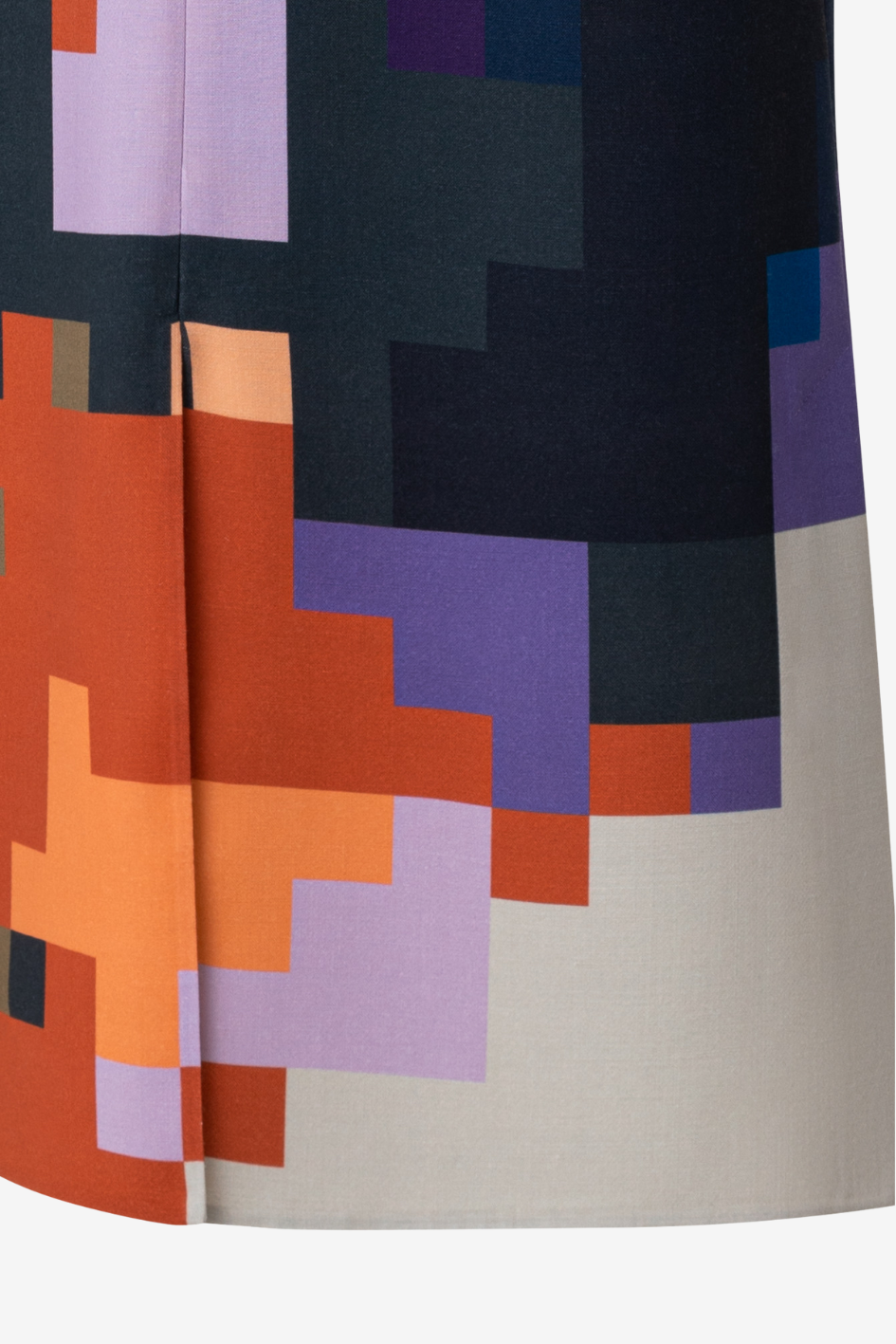 Double Face Wool Midi Dress