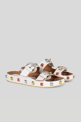 Crown Me Leather Sandals