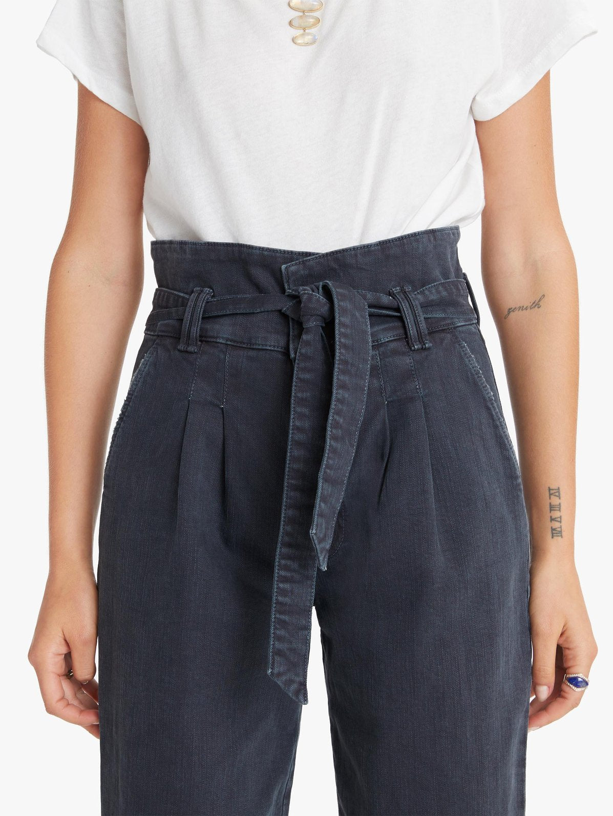 The Greaser Paperbag Pleat