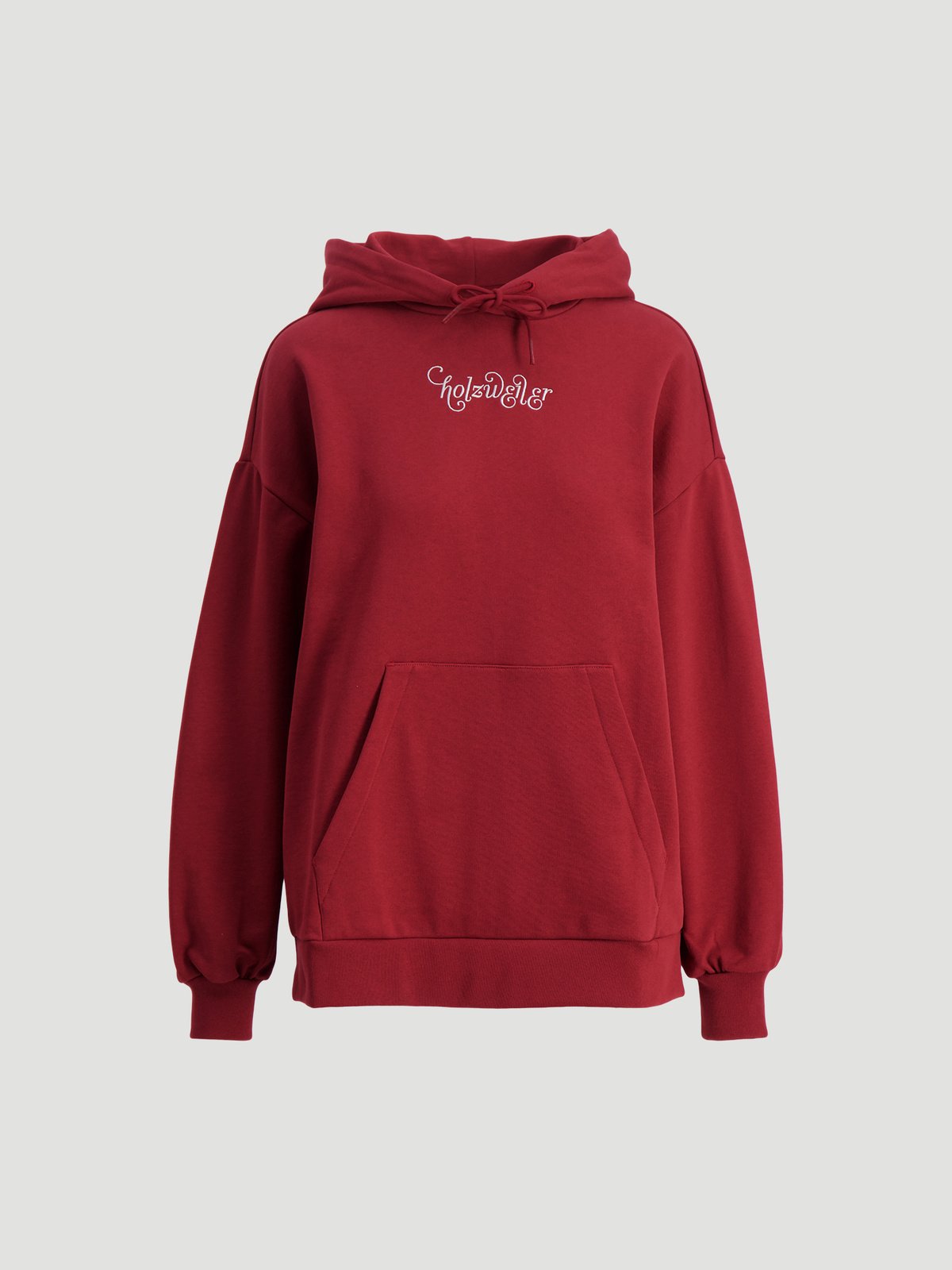 Placebo Hoodie Burgundy Flower Print