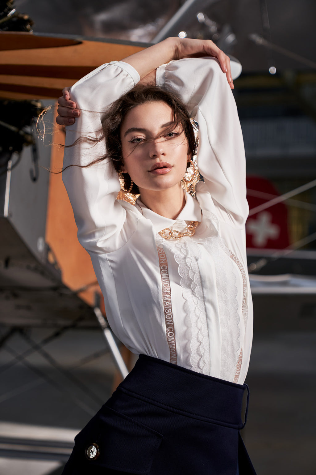 State Of The Art Silk Blouse