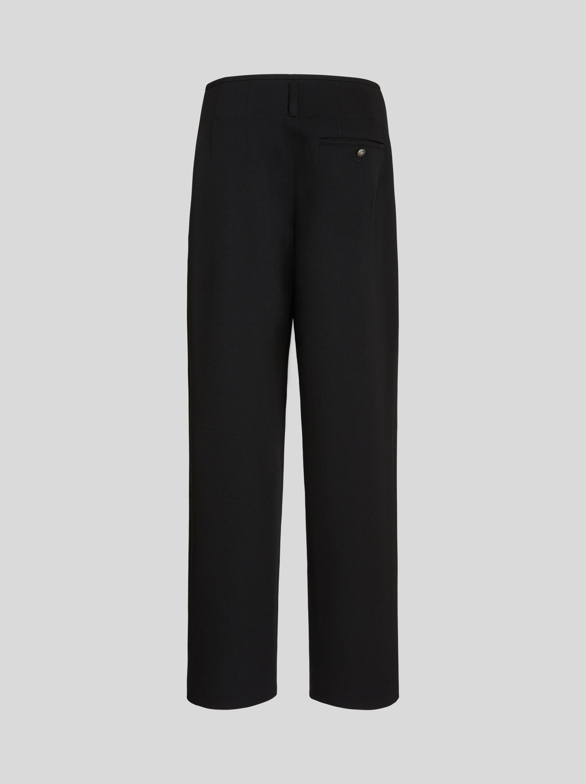 Wool Trousers with Tucks